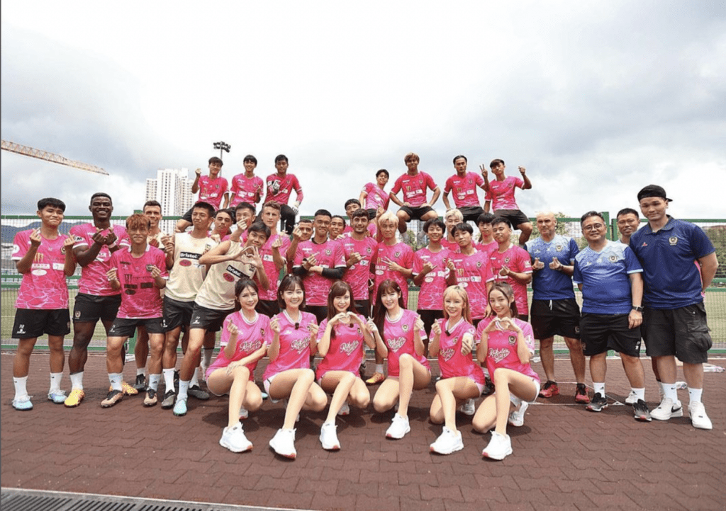 樂天女孩受邀港超聯任表演嘉賓　隊長籃籃期待和港足長期合作