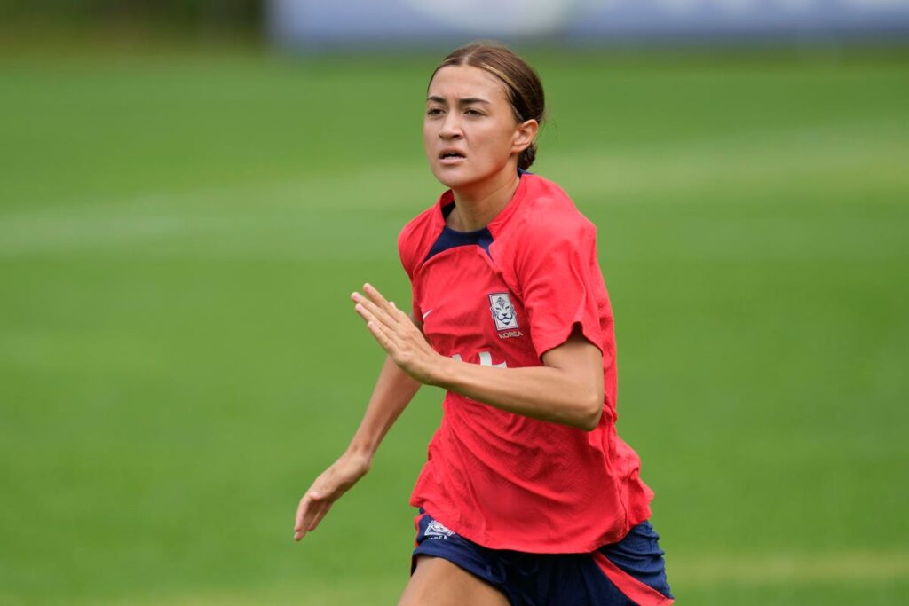 南韓公布女子世界盃名單　年僅16歲美韓混血兒入選