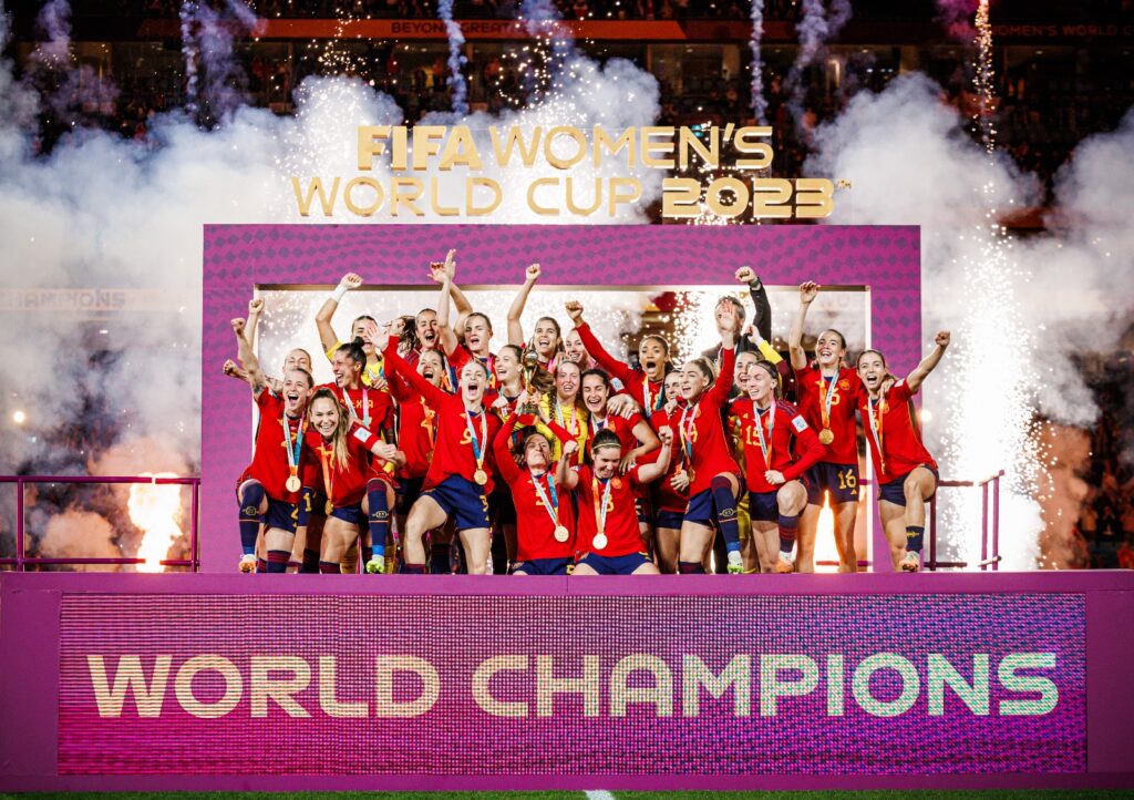西班牙統治女足戰場　U17、U20、世界盃全奪冠