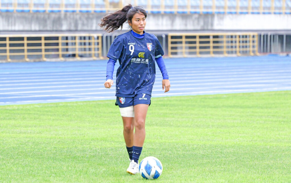 林靜萱調換位置從前鋒到後衛　U20亞洲盃想拚一記世界波