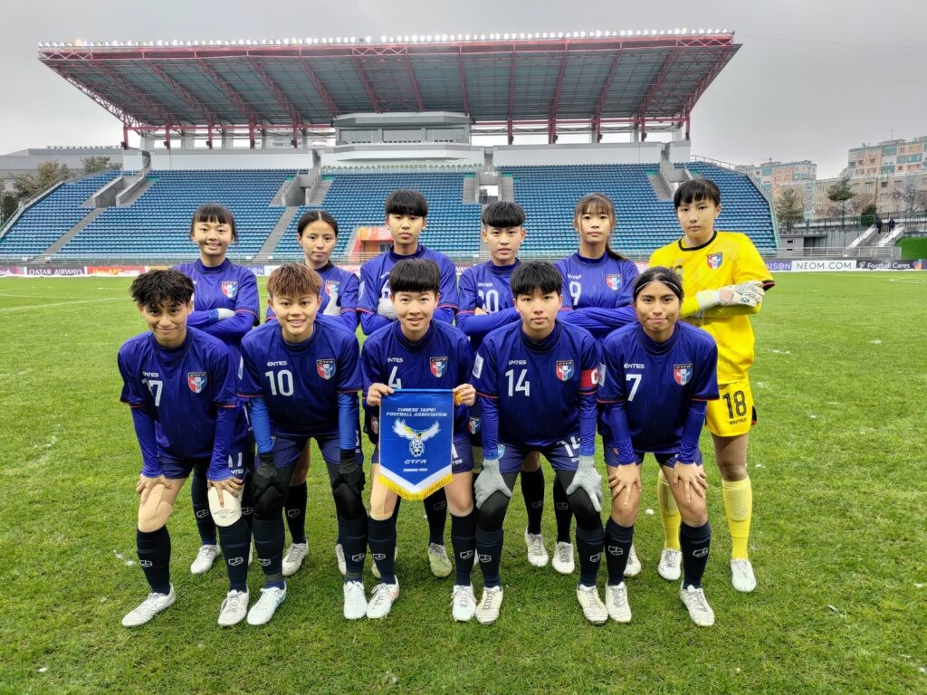 中華U20女足集訓名單出爐　將前往日本移訓備戰亞洲盃女足資格賽