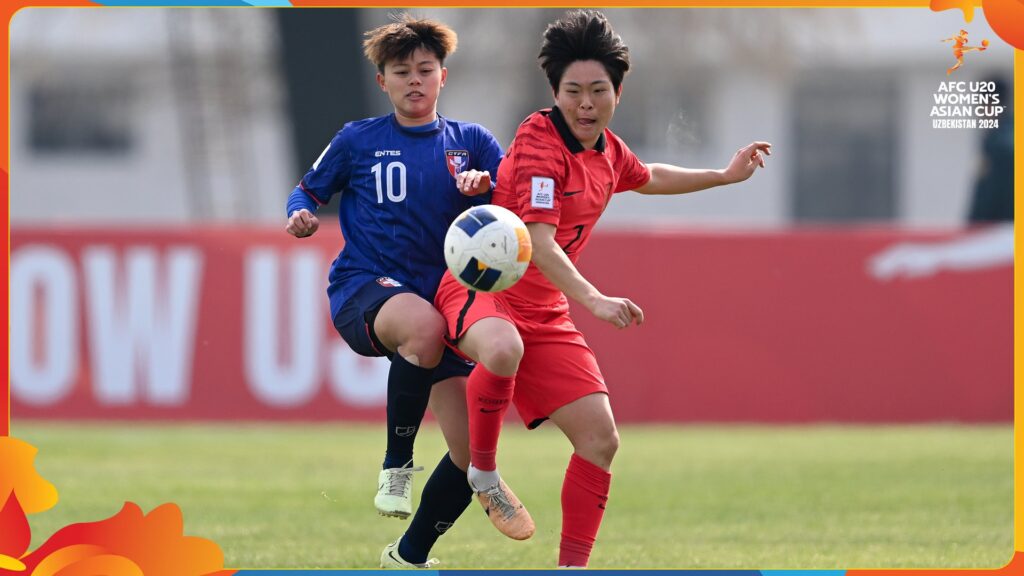 全場僅1次射門　中華U20女足0比6不敵南韓吞敗