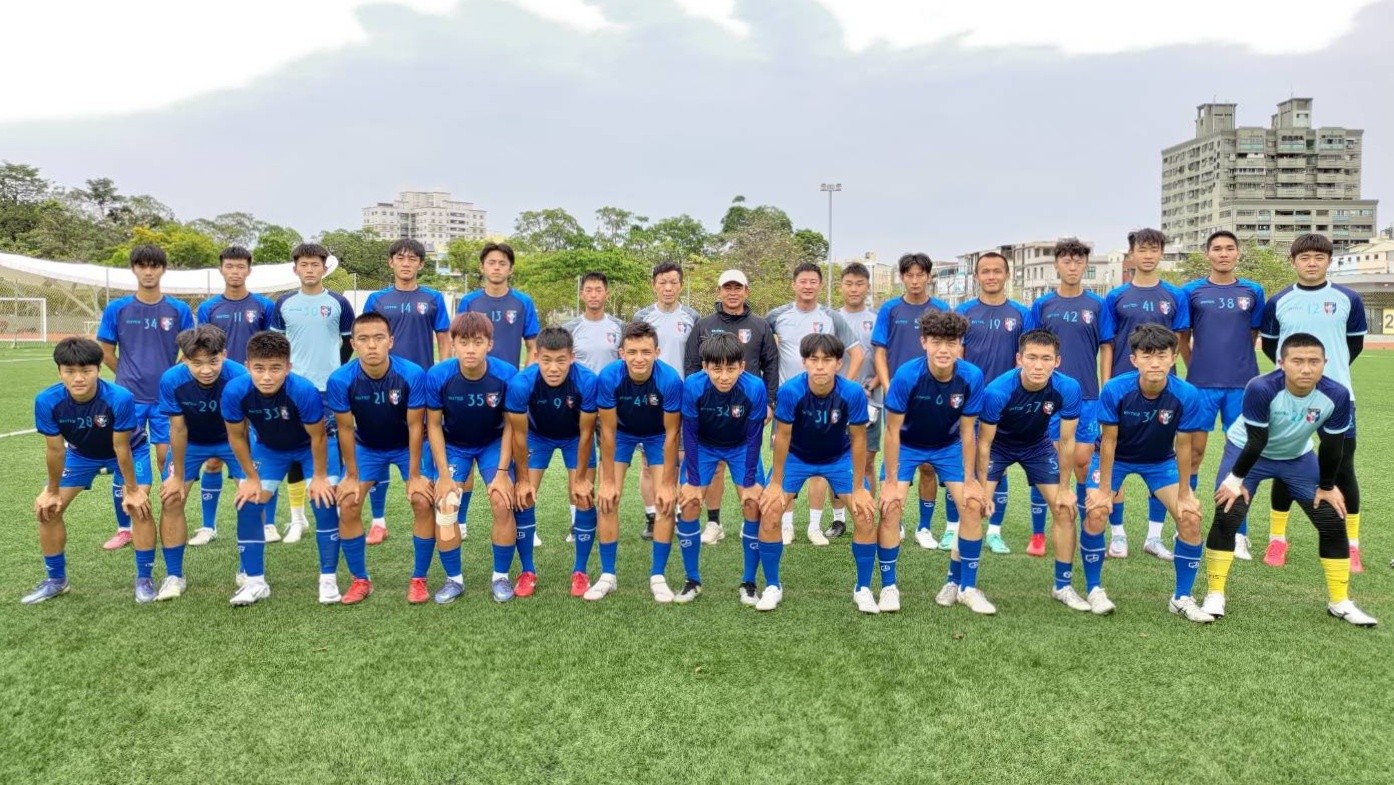 中華U20男足今第二階段集訓　明鳳山再和ISF代表隊對抗賽