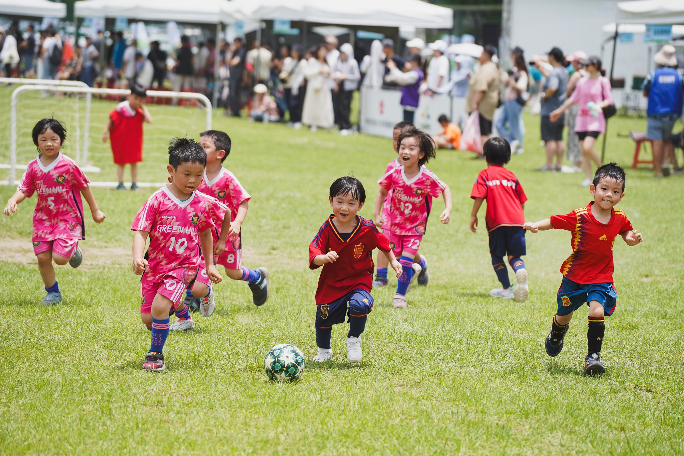 臺北市幼兒足球錦標賽　熱鬧歡樂在木柵道南球場登場
