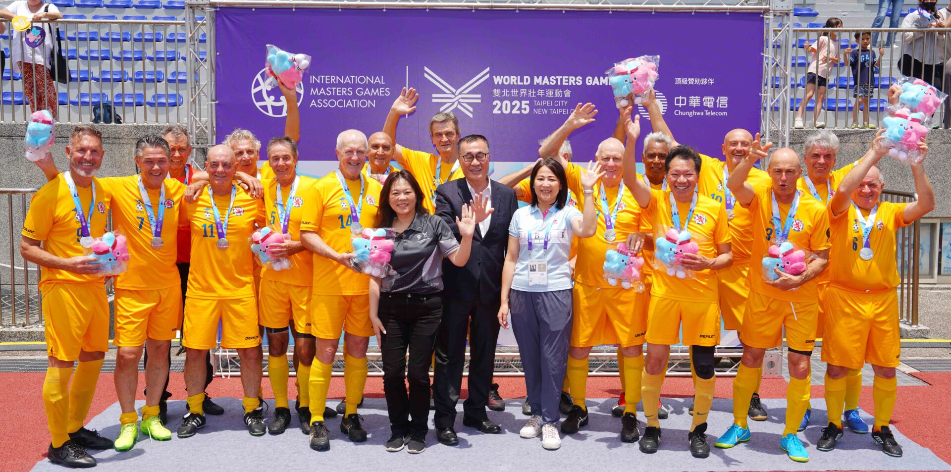 澳洲65+足球老將Canberra Old Boys八度挑戰世壯運　目標邁向70+組不停歇