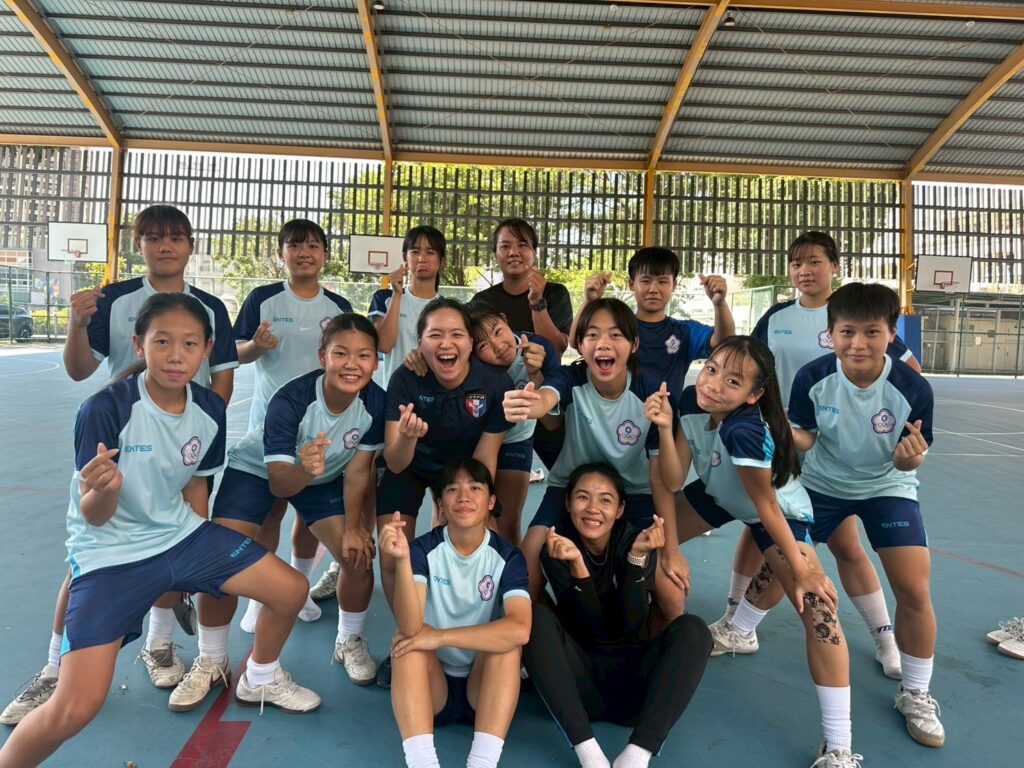 中華女子五人制出征亞青運　郭慈慧：目標打好每一顆球