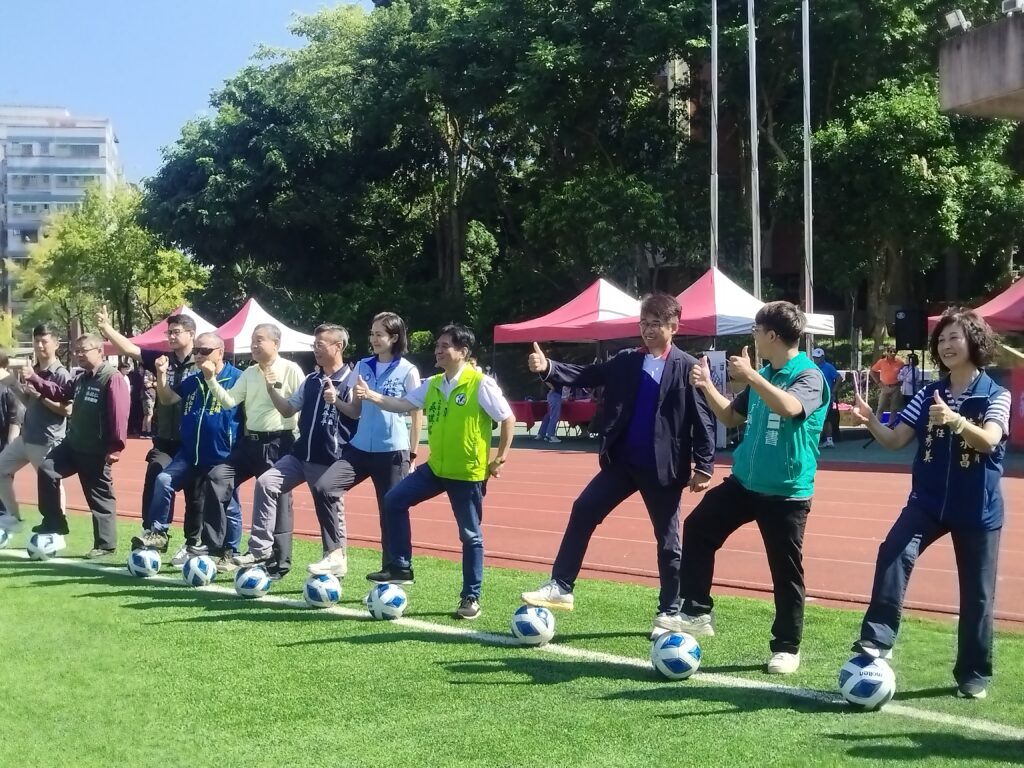 新北市立清水高中人工草足球場啟用典禮 球隊邁入新里程碑 新北市立清水高中人工草足球場啟用典禮 球隊邁入新里程碑