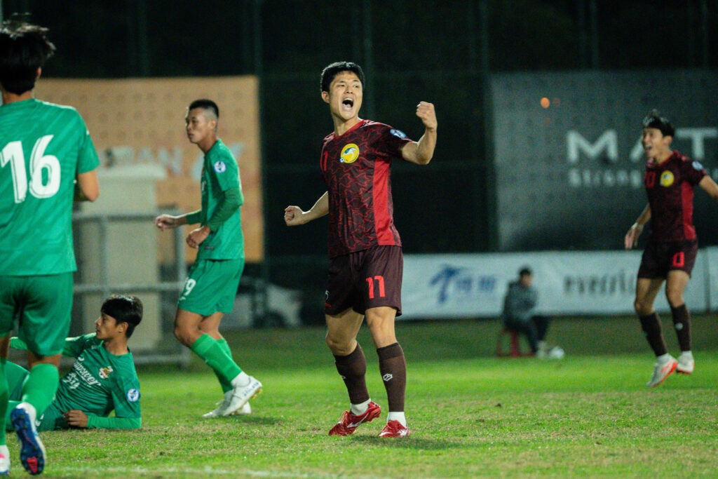 輔大航源金子尚樹。(圖:李瑋儒攝。)