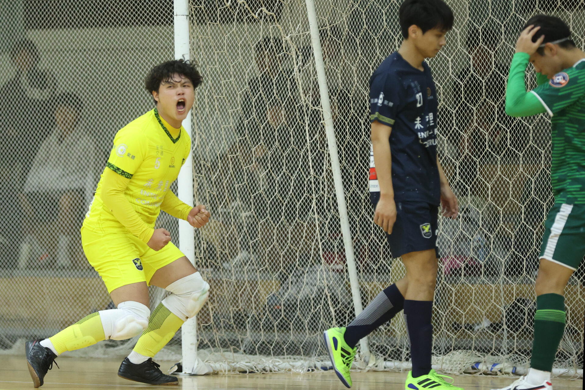 又按錯慶祝鍵！新竹守門鄭凱鴻「差點重演悲劇」　這回笑著收尾助隊奪FF1季軍