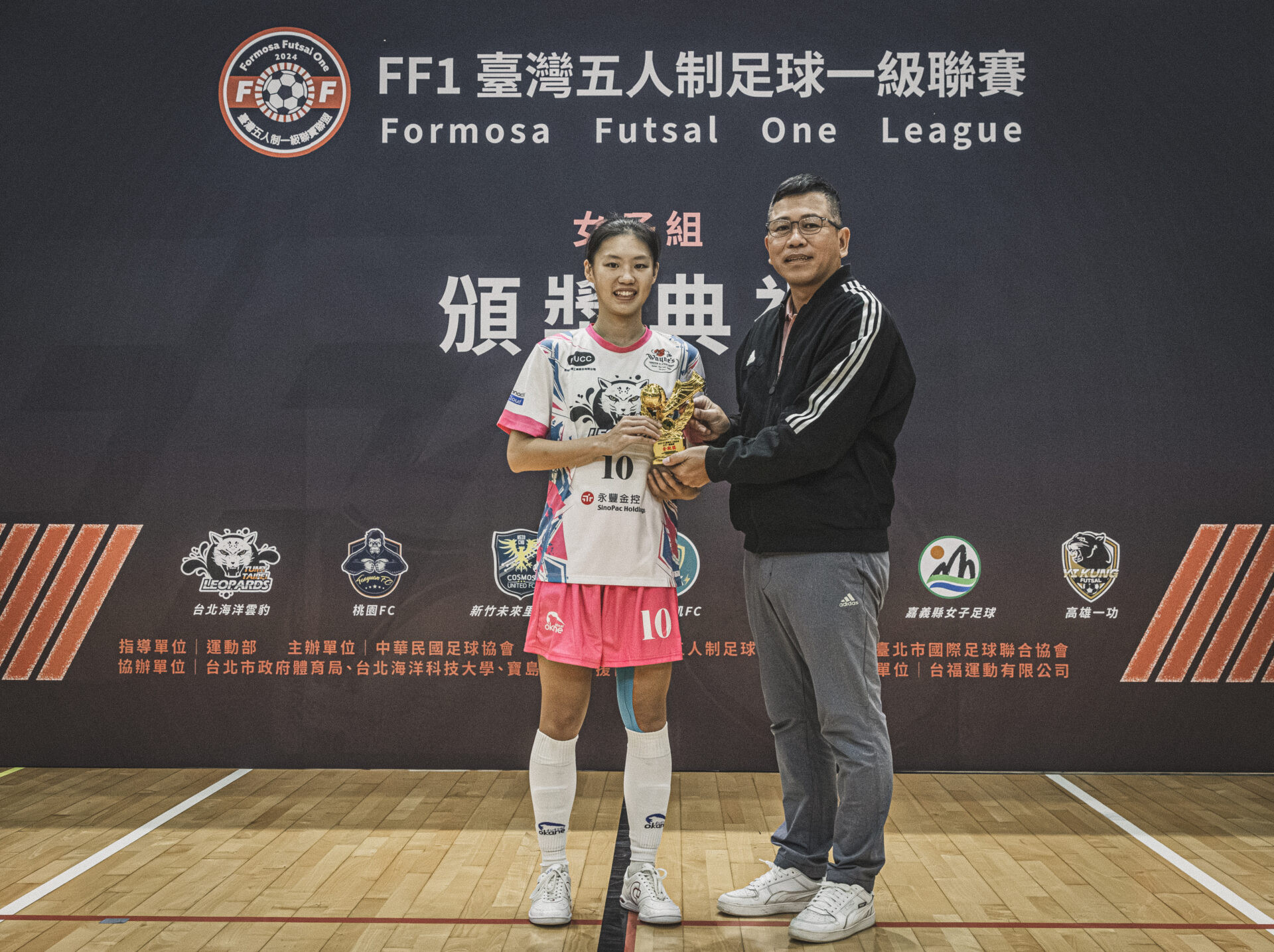 奪FF1五人制聯賽金靴！劉芷綾：獎金要給小貓　盼未來持續和學姊們一起拚