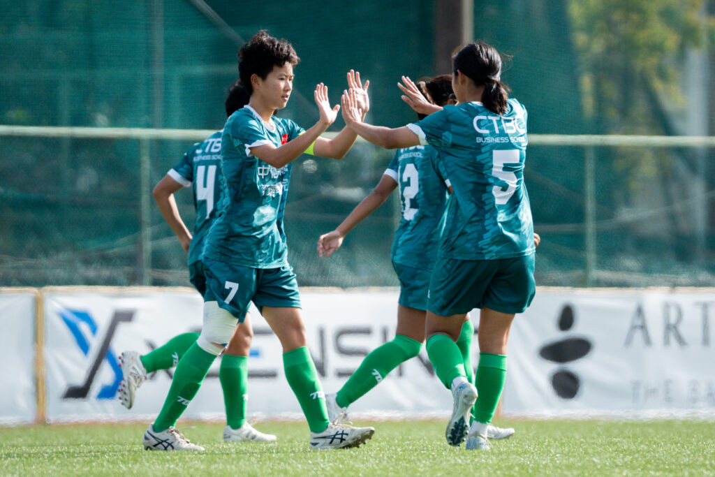 大專足球聯賽女一級複賽開戰　中信學院首戰告捷