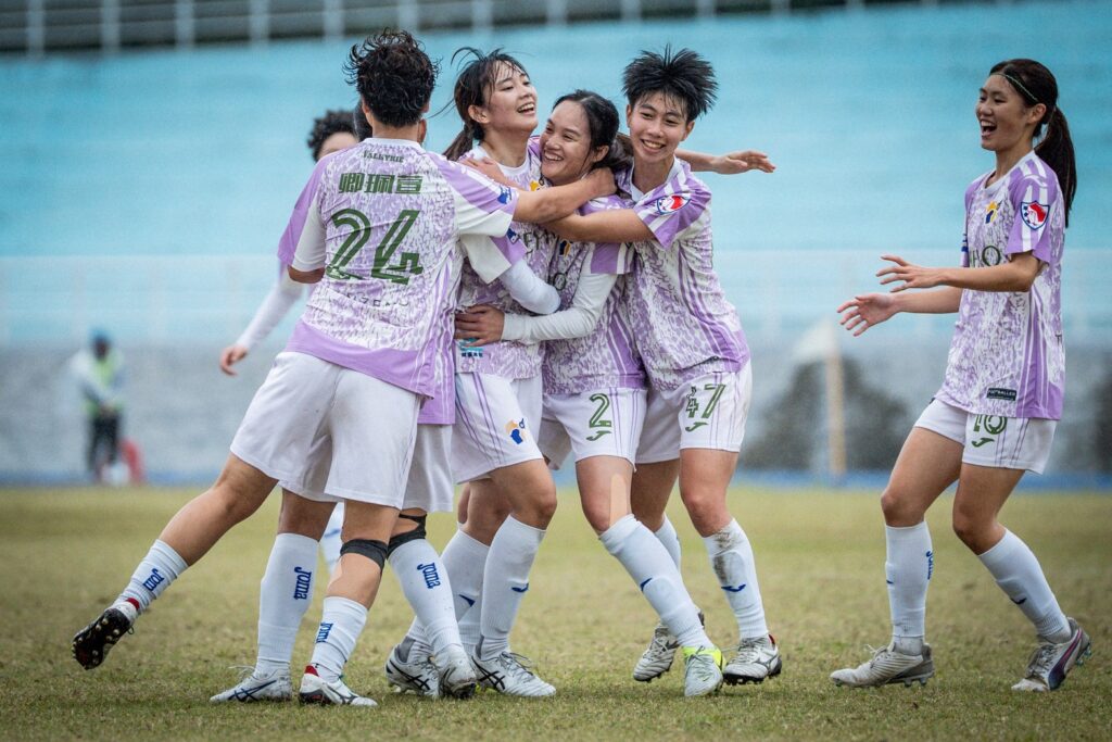 宋芯寧頭槌破門！女武神1比1踢和臺北熊讚