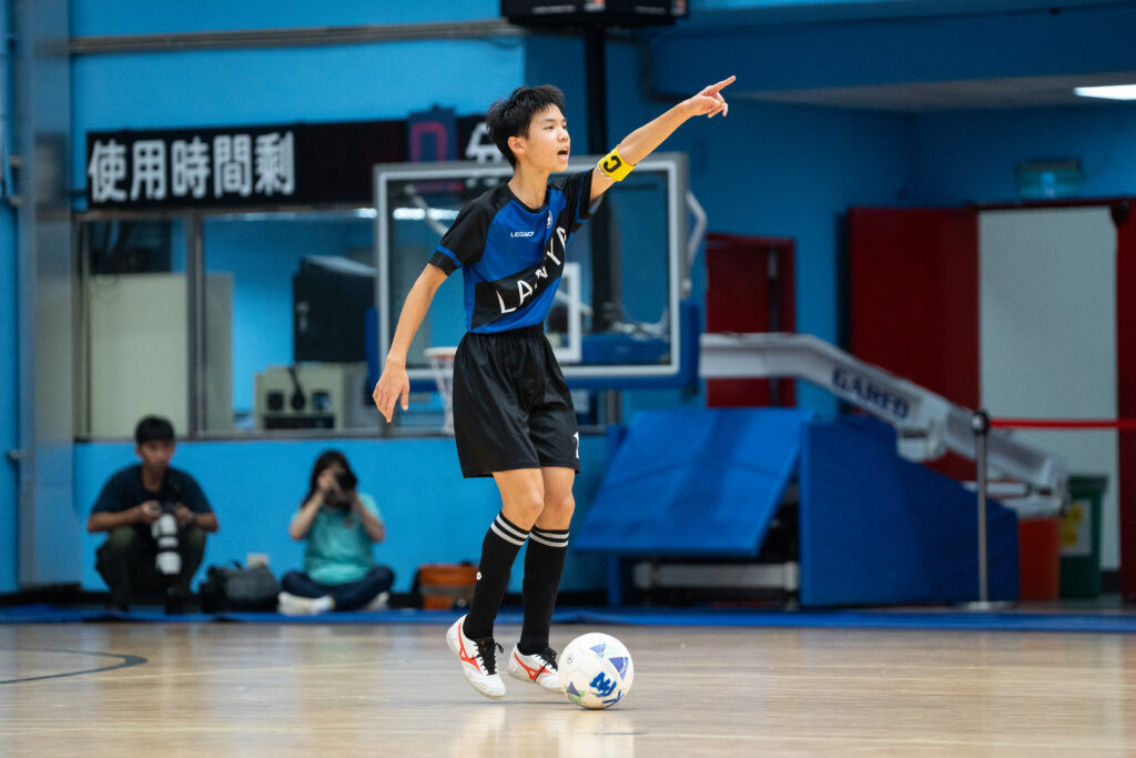 中學五人制／不拚金靴重團隊！蘭雅張學澄迎「覺醒」　坦言帶學弟心累仍展領袖風範