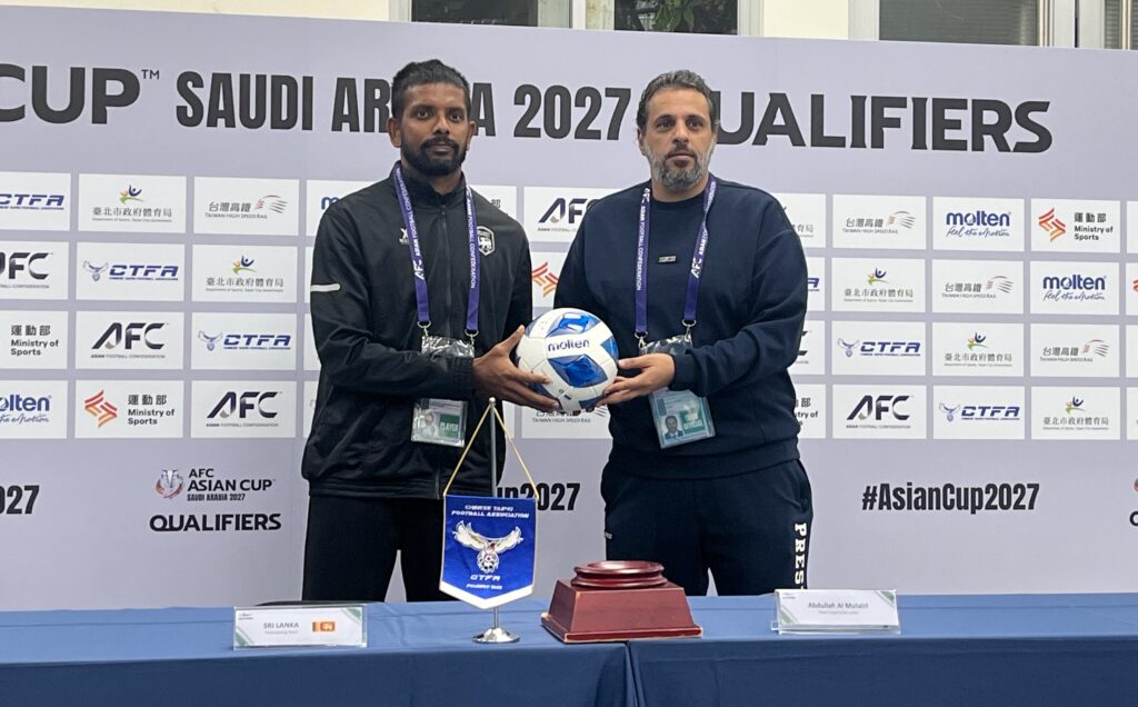 亞洲盃資格賽客戰中華隊點出「三大考驗」　斯里蘭卡主帥：我們將全力搶勝
