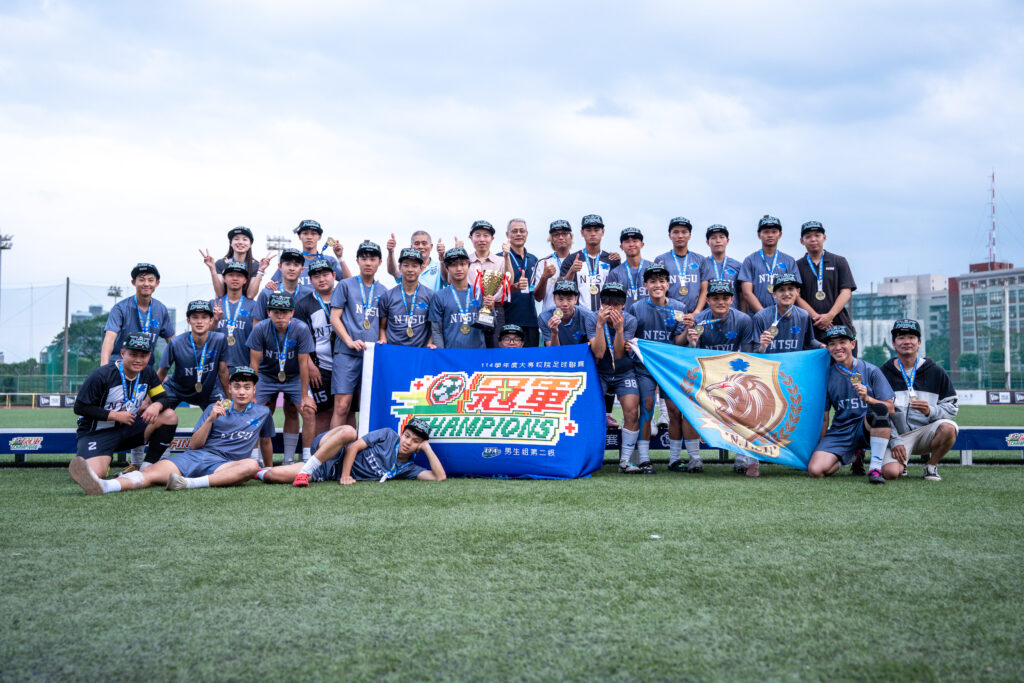 大專足聯／補時連進2球上演驚天逆轉！國體大奪男二級首冠　攜手海大升一級挑戰組