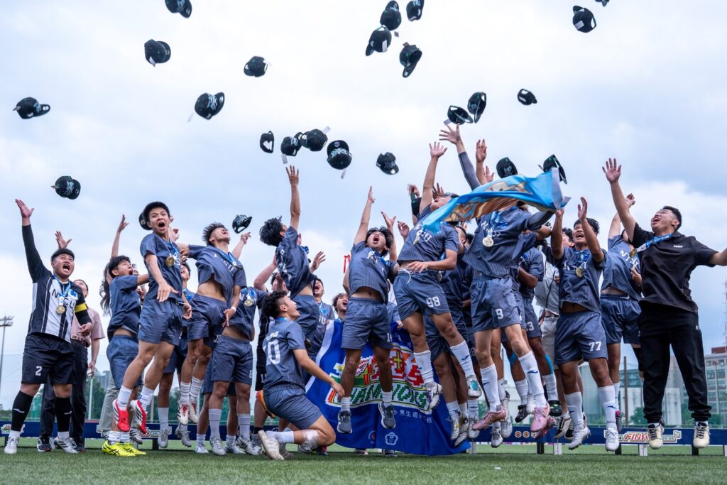 大專足聯／國體大男二級捧冠寫隊史新頁　主帥劉俊男「四年磨一劍」終圓夢