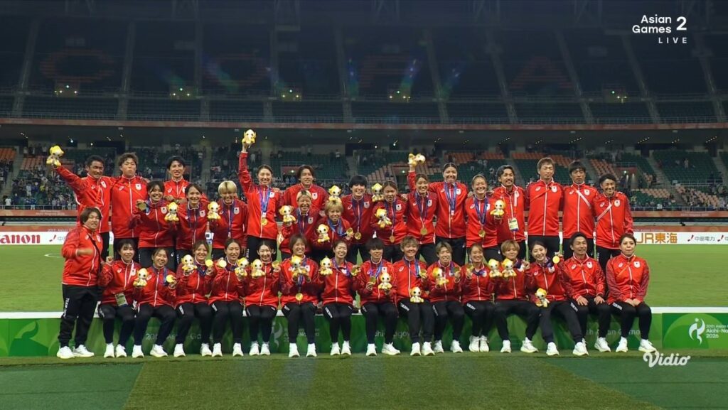 PK大戰5比3力退宿敵北韓！　日本女足強勢完成亞運三連霸、隊史第4度封后