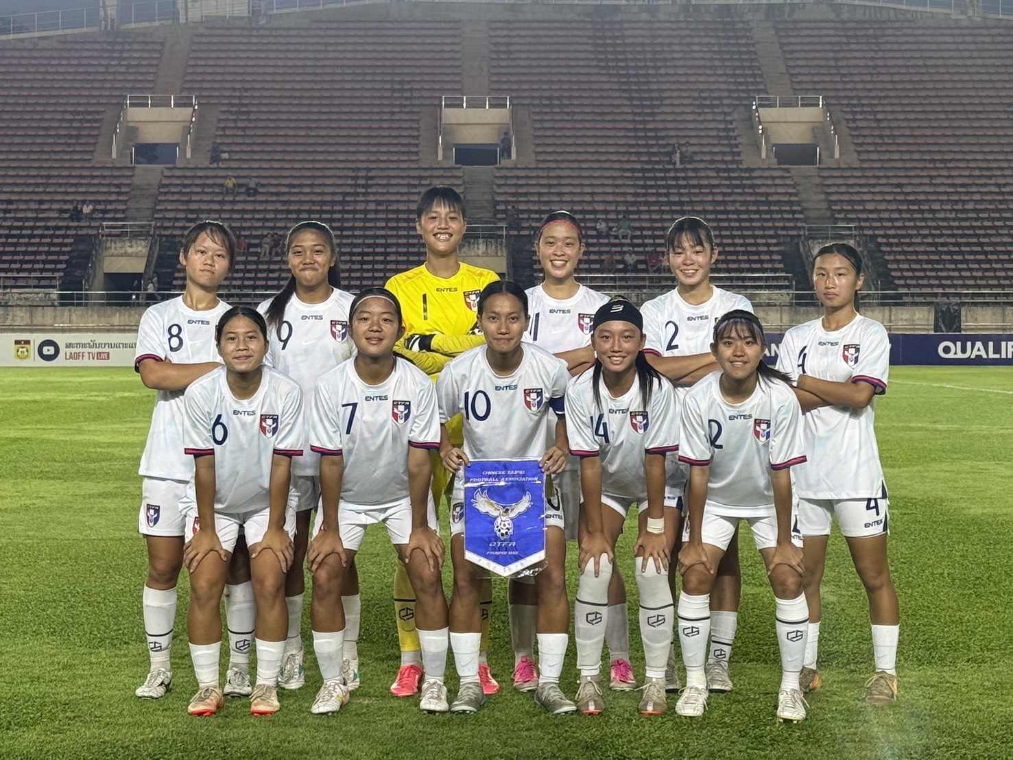 中華U17女足火力全開！　6比0擊敗地主寮國、兩戰狂轟18球全勝晉級